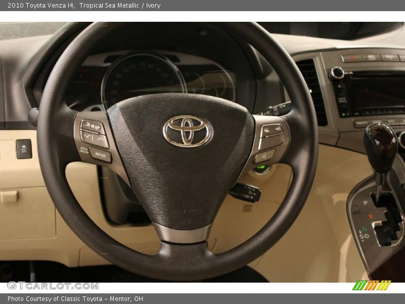 Tropical Sea Metallic / Ivory 2010 Toyota Venza I4