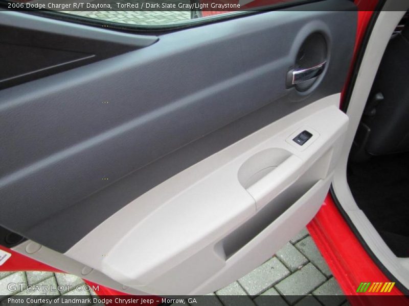 TorRed / Dark Slate Gray/Light Graystone 2006 Dodge Charger R/T Daytona