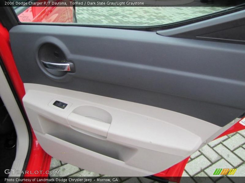 TorRed / Dark Slate Gray/Light Graystone 2006 Dodge Charger R/T Daytona
