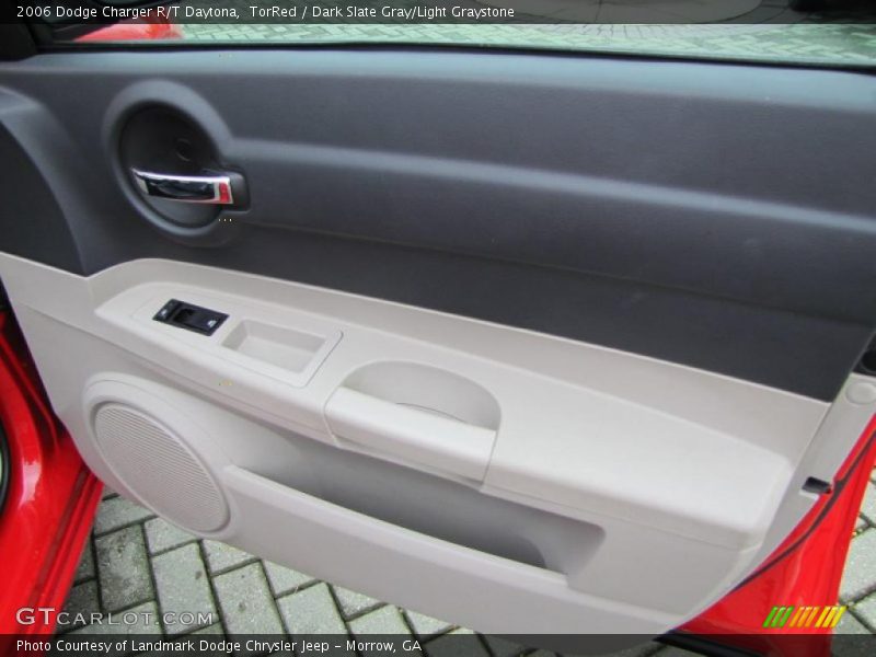 TorRed / Dark Slate Gray/Light Graystone 2006 Dodge Charger R/T Daytona