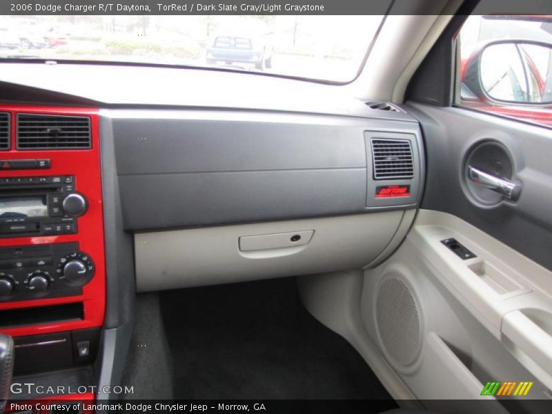 TorRed / Dark Slate Gray/Light Graystone 2006 Dodge Charger R/T Daytona