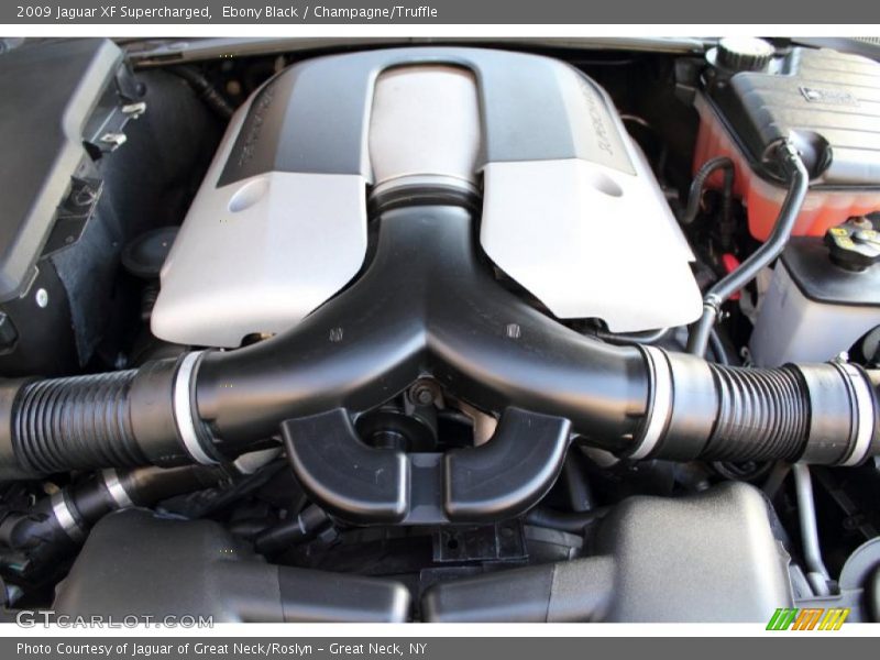 Ebony Black / Champagne/Truffle 2009 Jaguar XF Supercharged
