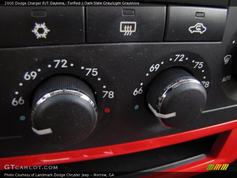 Controls of 2006 Charger R/T Daytona