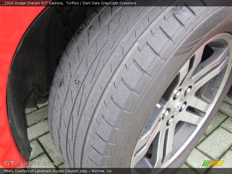 TorRed / Dark Slate Gray/Light Graystone 2006 Dodge Charger R/T Daytona