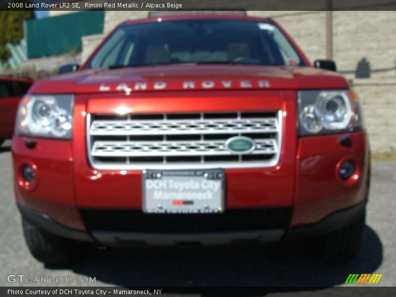 Rimini Red Metallic / Alpaca Beige 2008 Land Rover LR2 SE