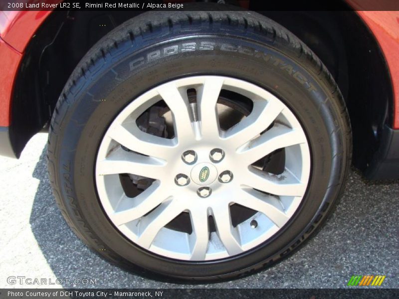 Rimini Red Metallic / Alpaca Beige 2008 Land Rover LR2 SE