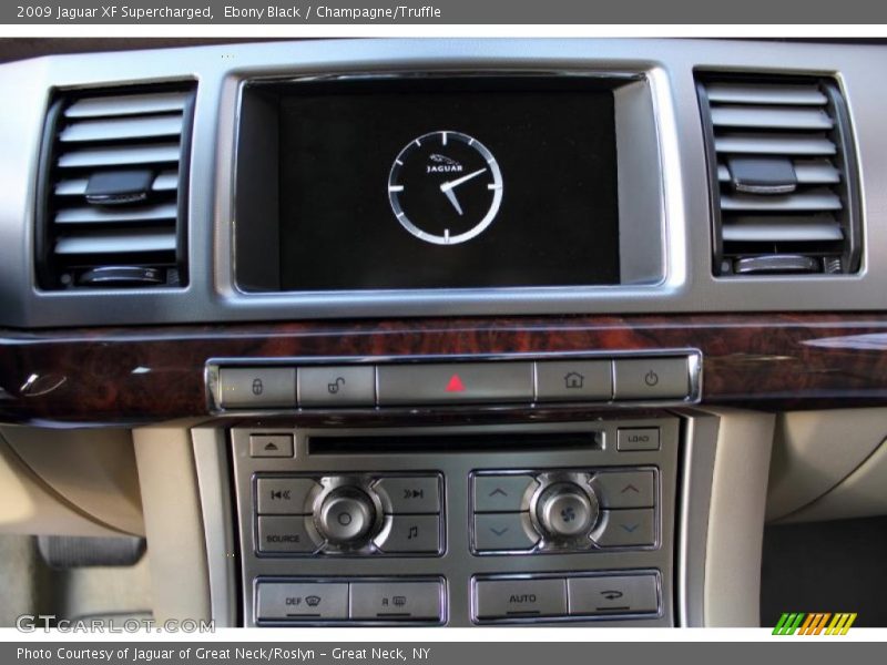 Ebony Black / Champagne/Truffle 2009 Jaguar XF Supercharged