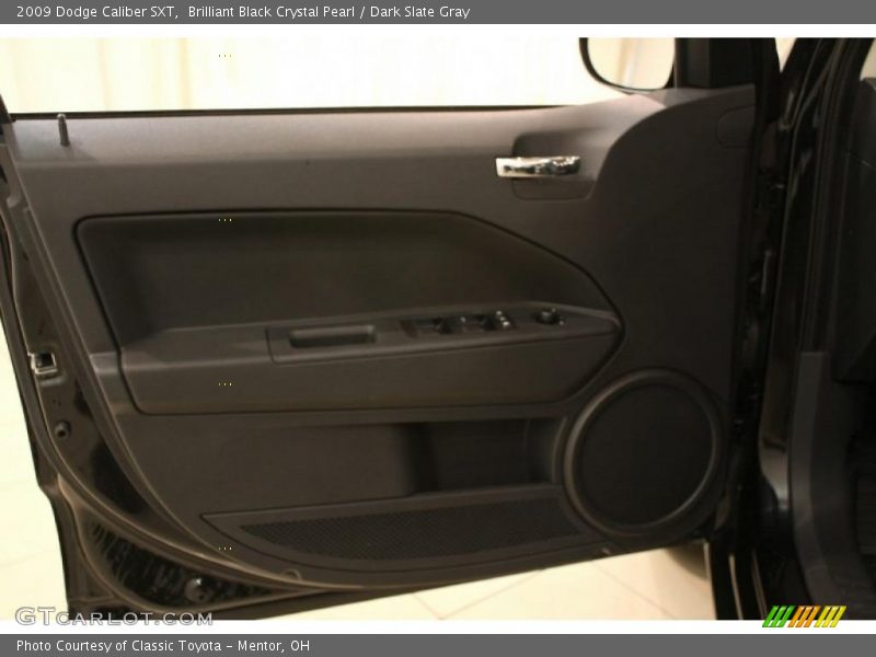 Brilliant Black Crystal Pearl / Dark Slate Gray 2009 Dodge Caliber SXT
