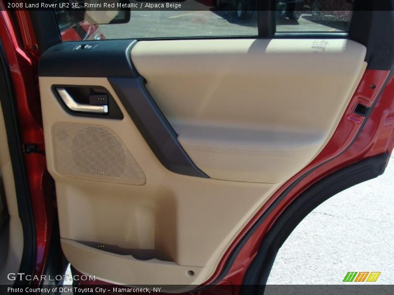 Rimini Red Metallic / Alpaca Beige 2008 Land Rover LR2 SE