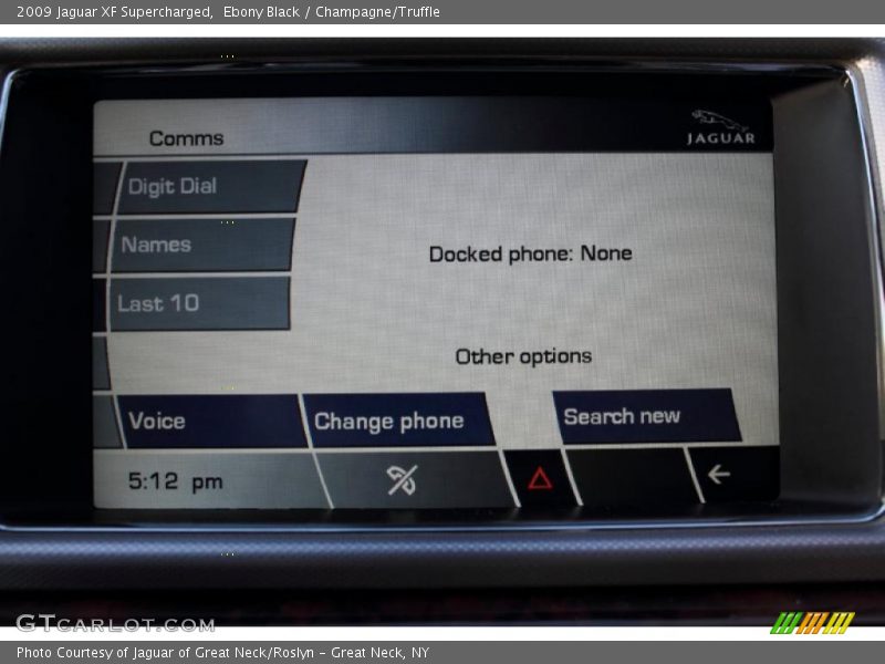Ebony Black / Champagne/Truffle 2009 Jaguar XF Supercharged