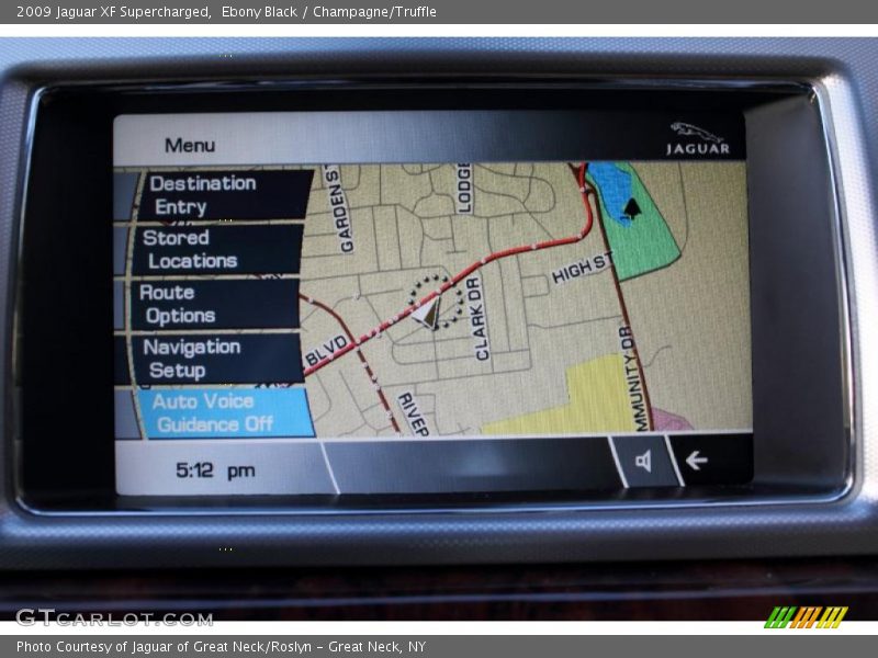 Ebony Black / Champagne/Truffle 2009 Jaguar XF Supercharged