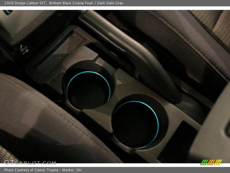 Brilliant Black Crystal Pearl / Dark Slate Gray 2009 Dodge Caliber SXT