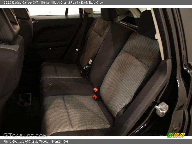Brilliant Black Crystal Pearl / Dark Slate Gray 2009 Dodge Caliber SXT