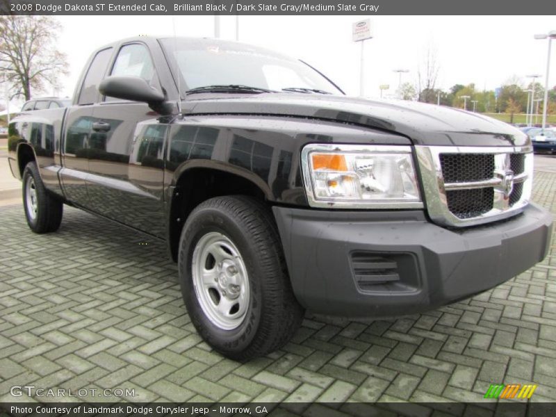 Front 3/4 View of 2008 Dakota ST Extended Cab