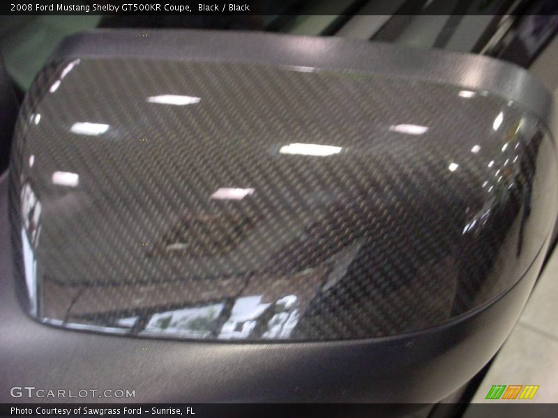 Black / Black 2008 Ford Mustang Shelby GT500KR Coupe