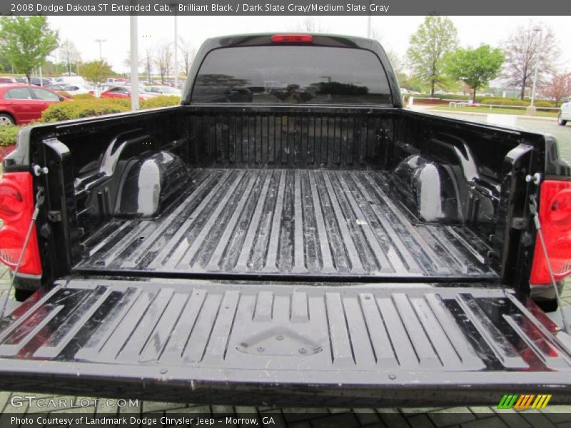 Brilliant Black / Dark Slate Gray/Medium Slate Gray 2008 Dodge Dakota ST Extended Cab