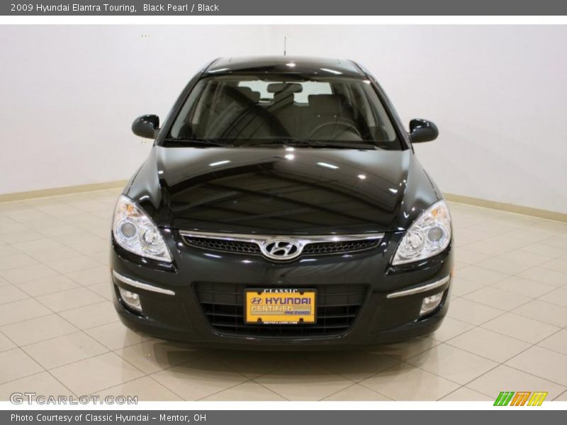 Black Pearl / Black 2009 Hyundai Elantra Touring