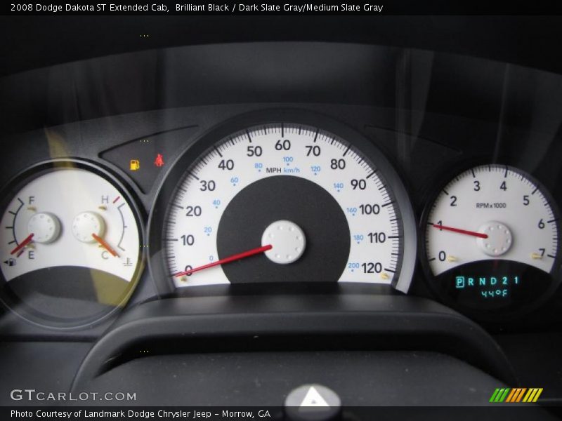  2008 Dakota ST Extended Cab ST Extended Cab Gauges