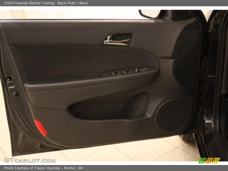 Black Pearl / Black 2009 Hyundai Elantra Touring