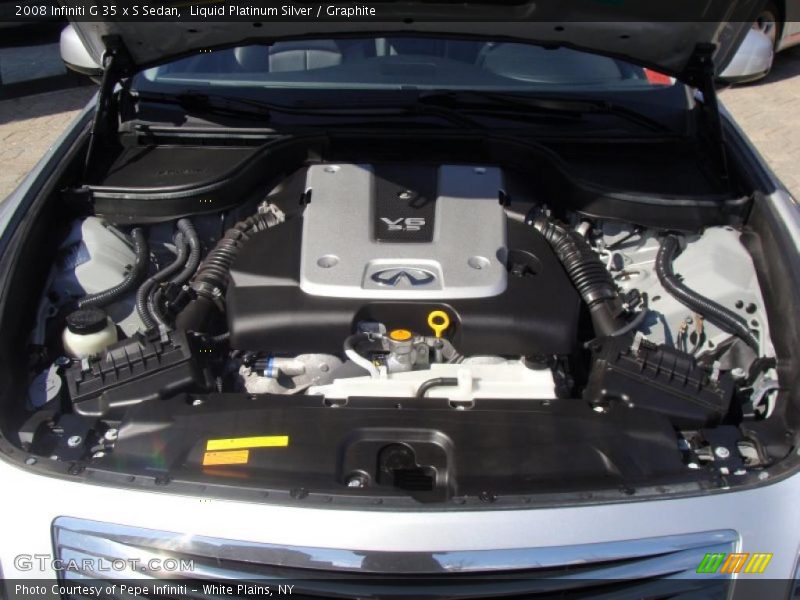 Liquid Platinum Silver / Graphite 2008 Infiniti G 35 x S Sedan