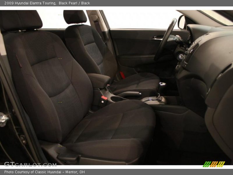 Black Pearl / Black 2009 Hyundai Elantra Touring