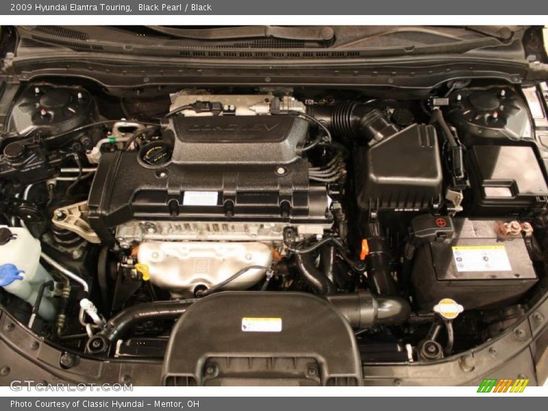  2009 Elantra Touring Engine - 2.0 Liter DOHC 16-Valve CVVT 4 Cylinder