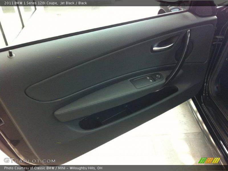 Jet Black / Black 2011 BMW 1 Series 128i Coupe