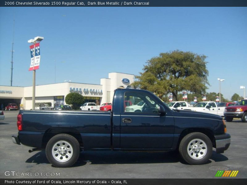 Dark Blue Metallic / Dark Charcoal 2006 Chevrolet Silverado 1500 Regular Cab