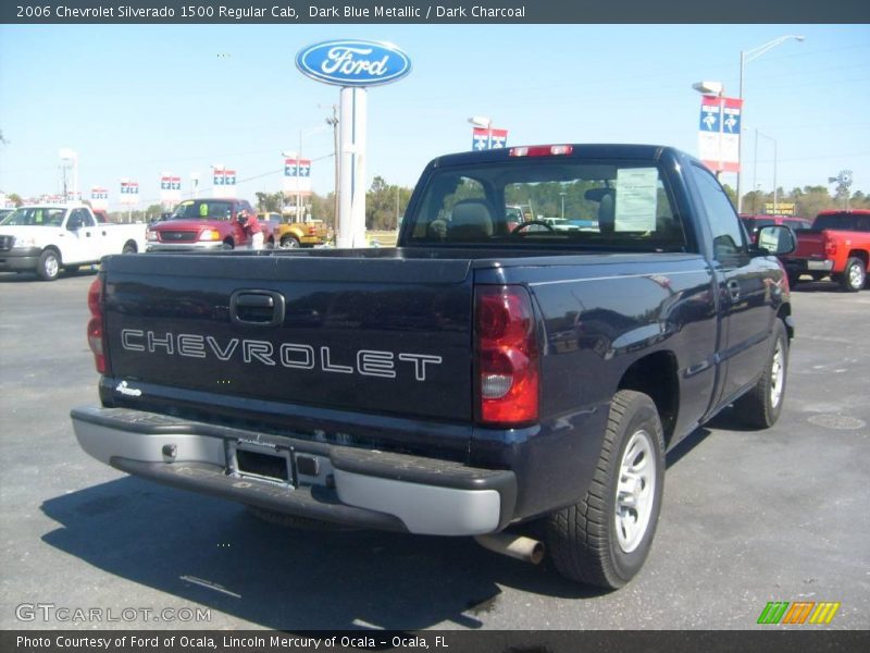 Dark Blue Metallic / Dark Charcoal 2006 Chevrolet Silverado 1500 Regular Cab