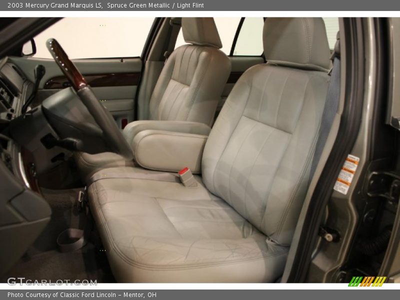 Spruce Green Metallic / Light Flint 2003 Mercury Grand Marquis LS