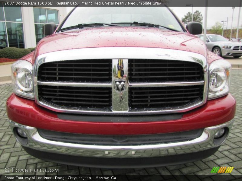 Inferno Red Crystal Pearl / Medium Slate Gray 2007 Dodge Ram 1500 SLT Regular Cab