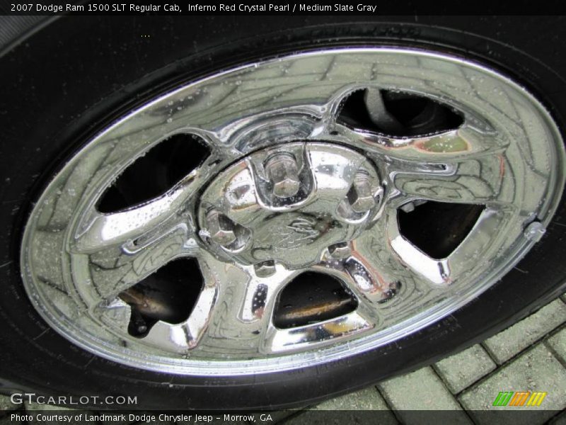Inferno Red Crystal Pearl / Medium Slate Gray 2007 Dodge Ram 1500 SLT Regular Cab