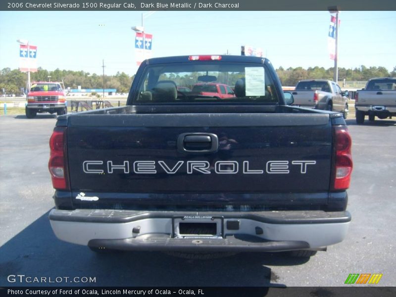 Dark Blue Metallic / Dark Charcoal 2006 Chevrolet Silverado 1500 Regular Cab