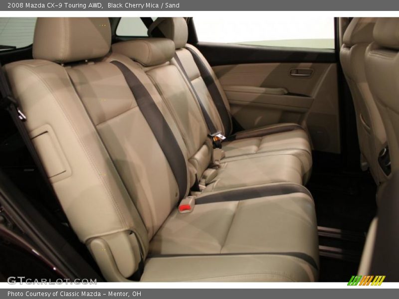 Black Cherry Mica / Sand 2008 Mazda CX-9 Touring AWD
