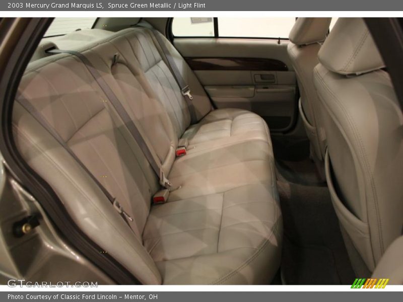 Spruce Green Metallic / Light Flint 2003 Mercury Grand Marquis LS