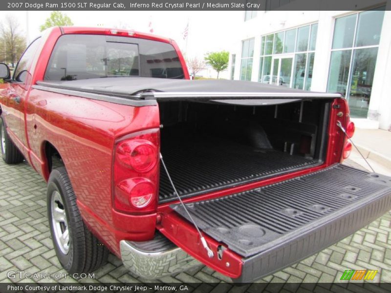 Inferno Red Crystal Pearl / Medium Slate Gray 2007 Dodge Ram 1500 SLT Regular Cab