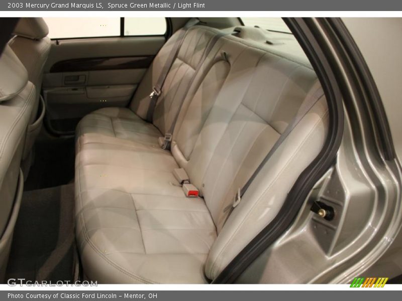 Spruce Green Metallic / Light Flint 2003 Mercury Grand Marquis LS