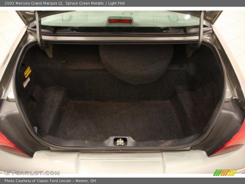 Spruce Green Metallic / Light Flint 2003 Mercury Grand Marquis LS