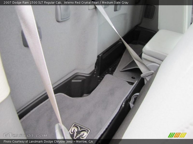Inferno Red Crystal Pearl / Medium Slate Gray 2007 Dodge Ram 1500 SLT Regular Cab