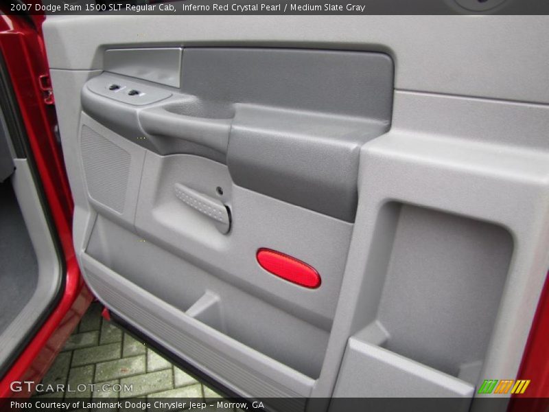 Inferno Red Crystal Pearl / Medium Slate Gray 2007 Dodge Ram 1500 SLT Regular Cab