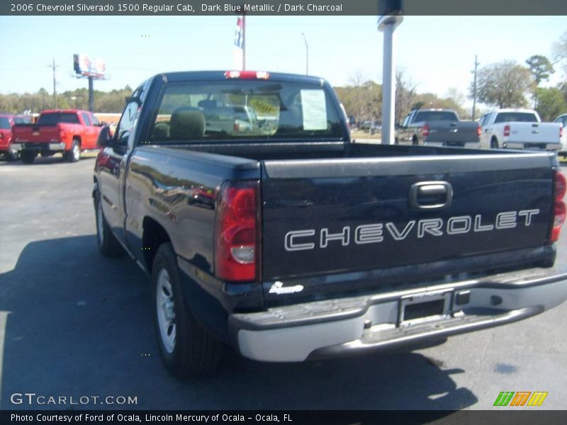 Dark Blue Metallic / Dark Charcoal 2006 Chevrolet Silverado 1500 Regular Cab