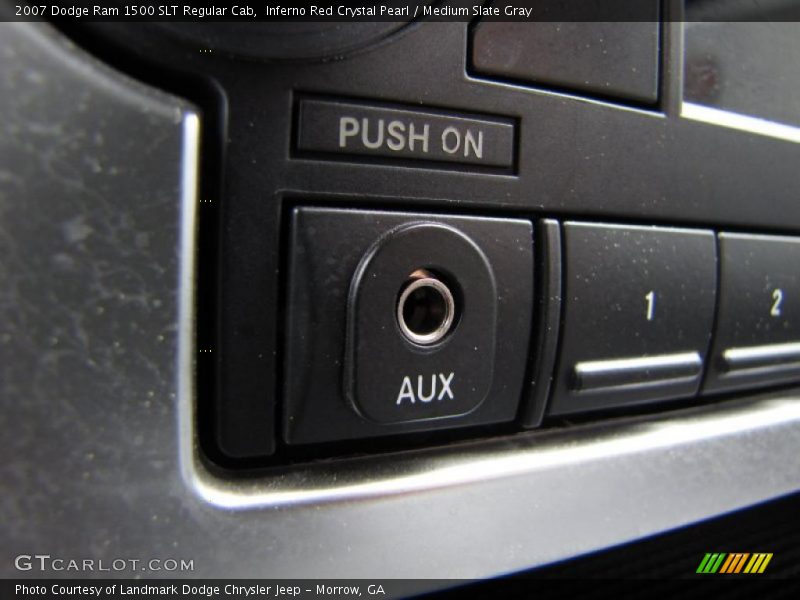 Inferno Red Crystal Pearl / Medium Slate Gray 2007 Dodge Ram 1500 SLT Regular Cab