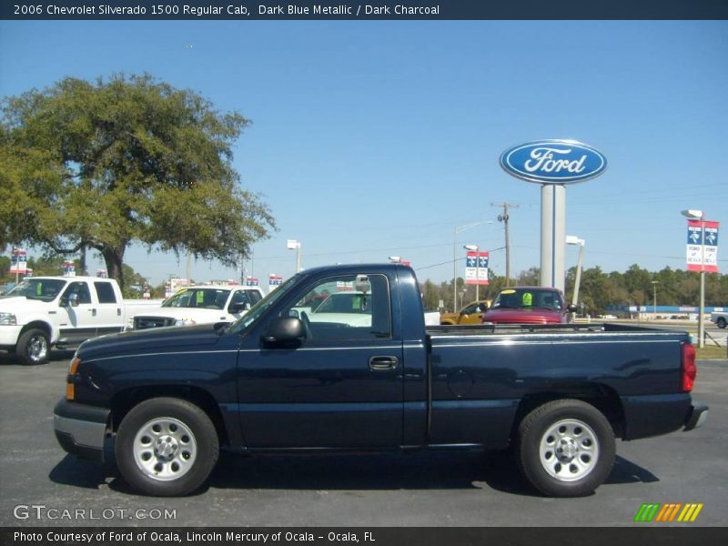 Dark Blue Metallic / Dark Charcoal 2006 Chevrolet Silverado 1500 Regular Cab