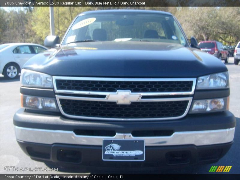 Dark Blue Metallic / Dark Charcoal 2006 Chevrolet Silverado 1500 Regular Cab