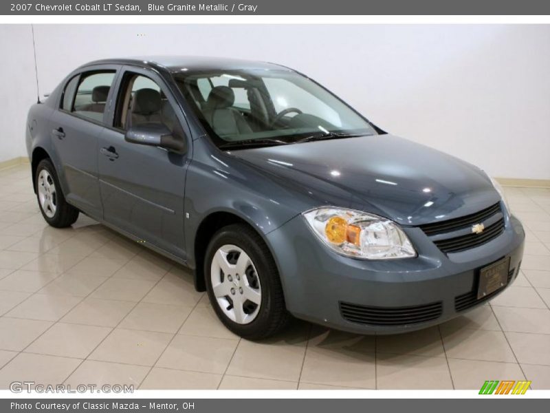 Blue Granite Metallic / Gray 2007 Chevrolet Cobalt LT Sedan