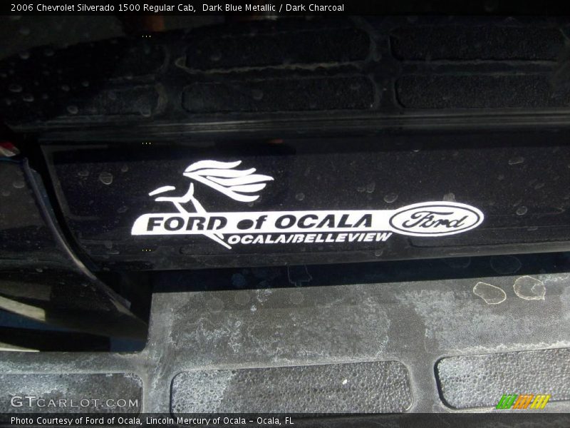 Dark Blue Metallic / Dark Charcoal 2006 Chevrolet Silverado 1500 Regular Cab