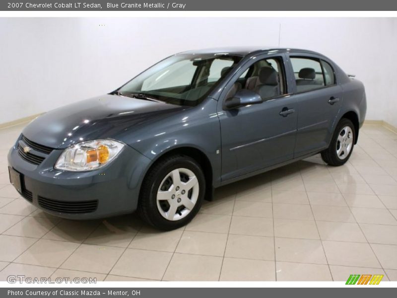 Blue Granite Metallic / Gray 2007 Chevrolet Cobalt LT Sedan