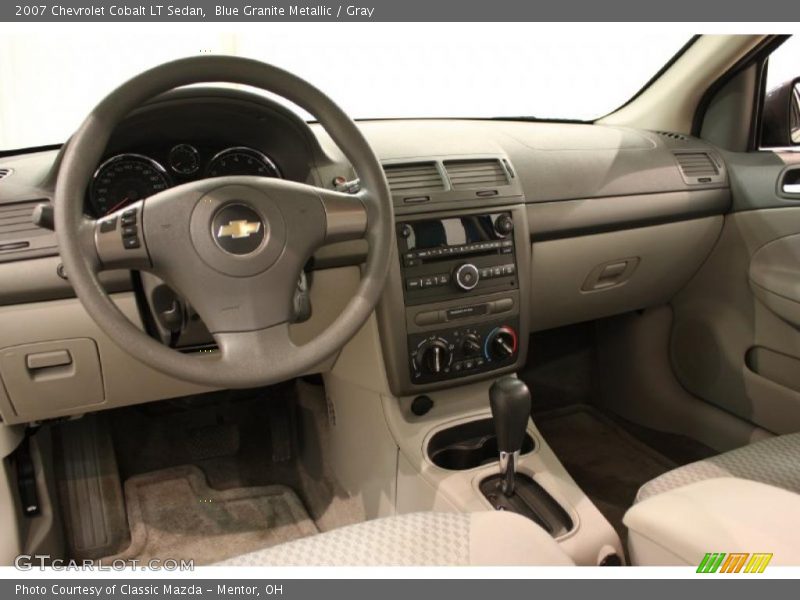 Blue Granite Metallic / Gray 2007 Chevrolet Cobalt LT Sedan