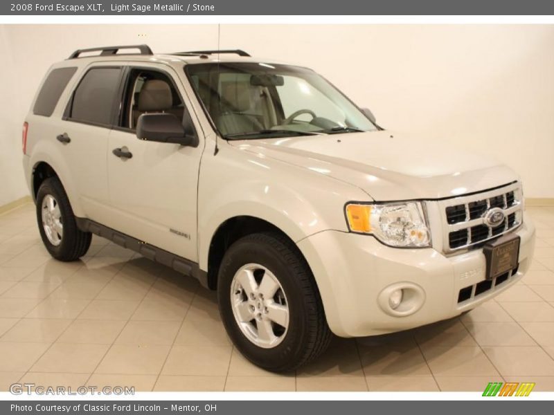 Light Sage Metallic / Stone 2008 Ford Escape XLT