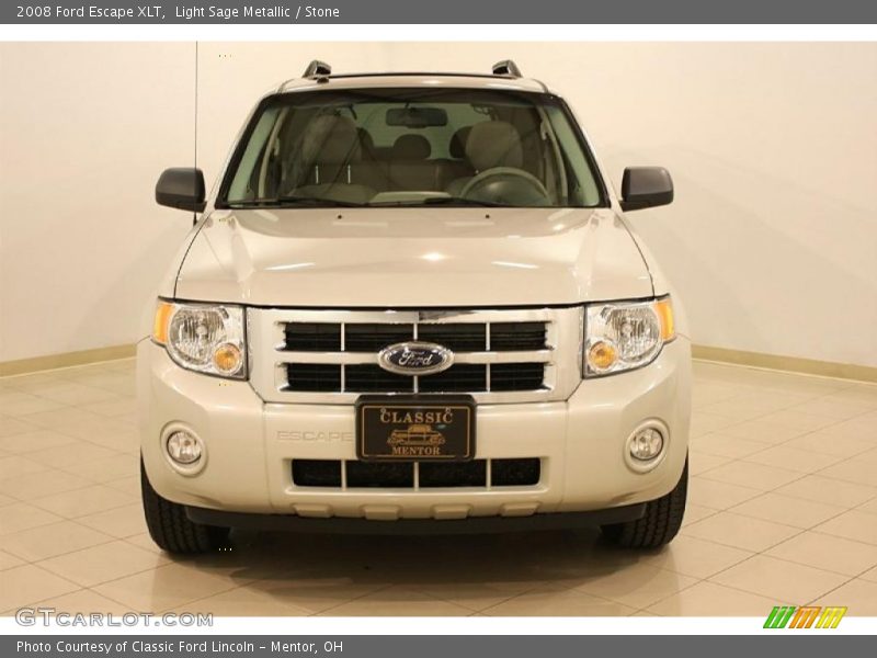 Light Sage Metallic / Stone 2008 Ford Escape XLT